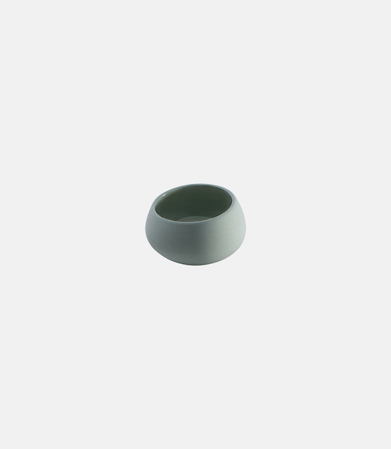 Mini cocotte porcelaine Seychelles Vert d'O