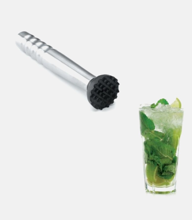 Pilon à mojito plastique noir Ø 2;5 cm