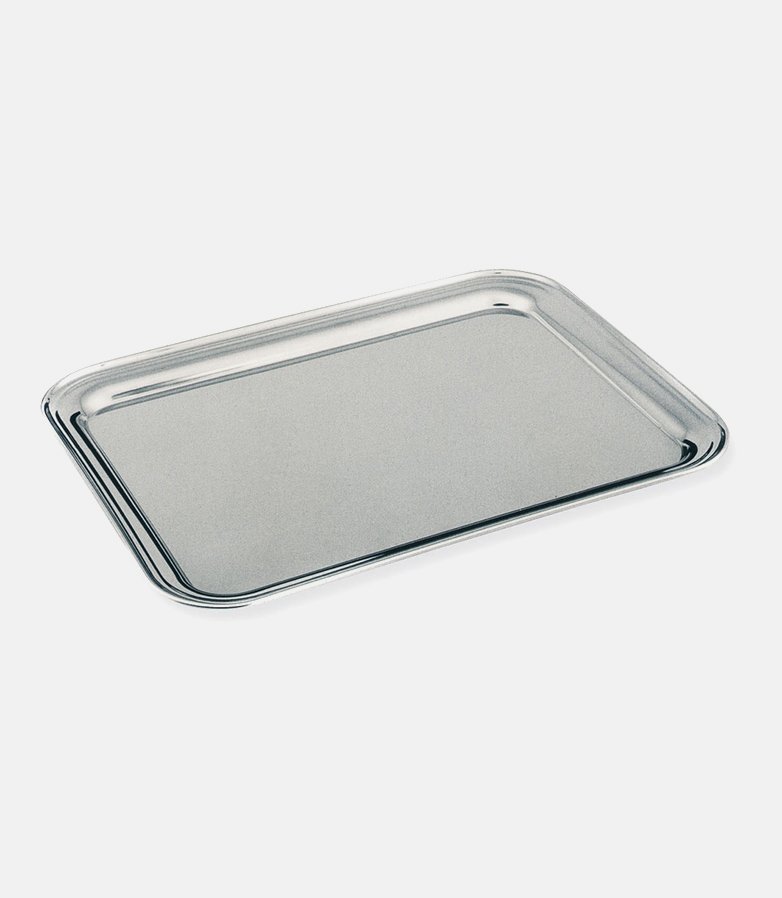 Plateau inox rectangle Sancy