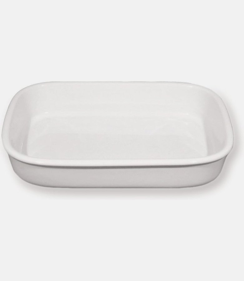 Plateau porcelaine rectangle 36 x 26 cm