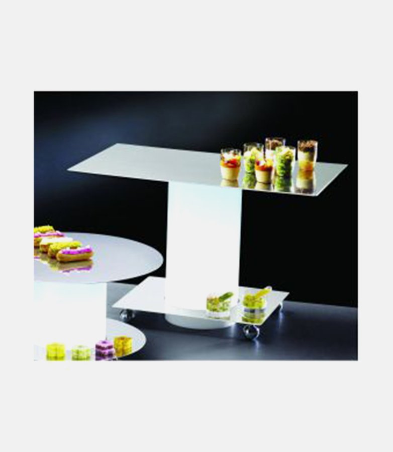 Presentoir buffet lumineux 2 colonnes