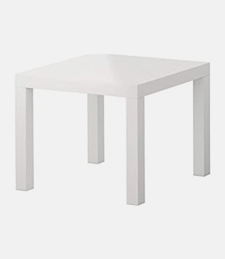 Table basse Lack blanc mat