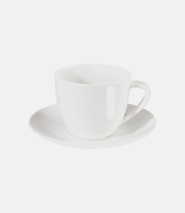 Tasse et sous tasse à thé Home 25 cl