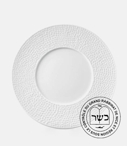 Assiette plate Martelé Ø 27 cm (par 20)