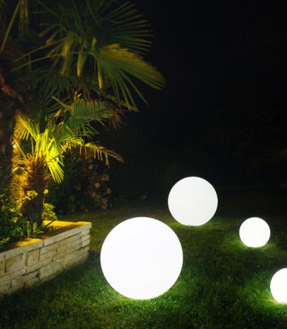 Boule lumineuse LED IP68 Ø 50 cm