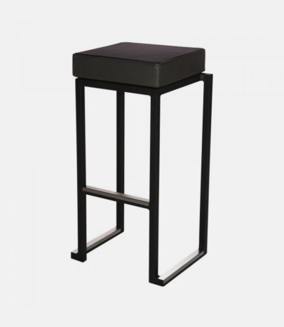 Tabouret haut Kubo Smart Bar noir