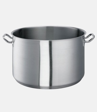 Sautoir inox anses Ø 43 cm H 28 cm 40 litres